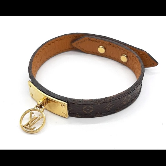 Louis Vuitton Signature Logo Statement Piece Bracelet beautiful Italian design! - Picture 2 of 14